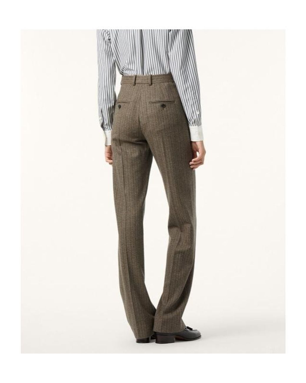 Loro Piana Gray Goldie Trousers