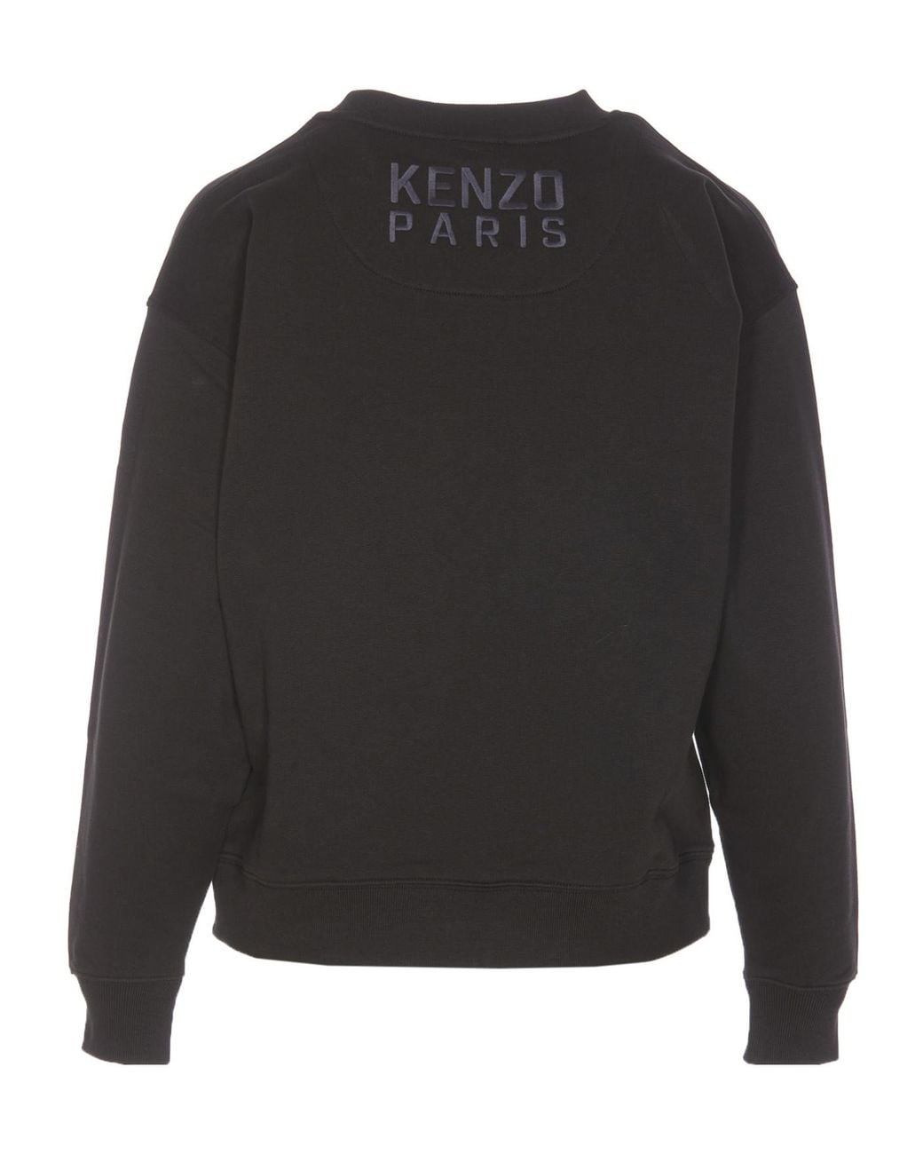 KENZO Gray Round-Neck Knitwear