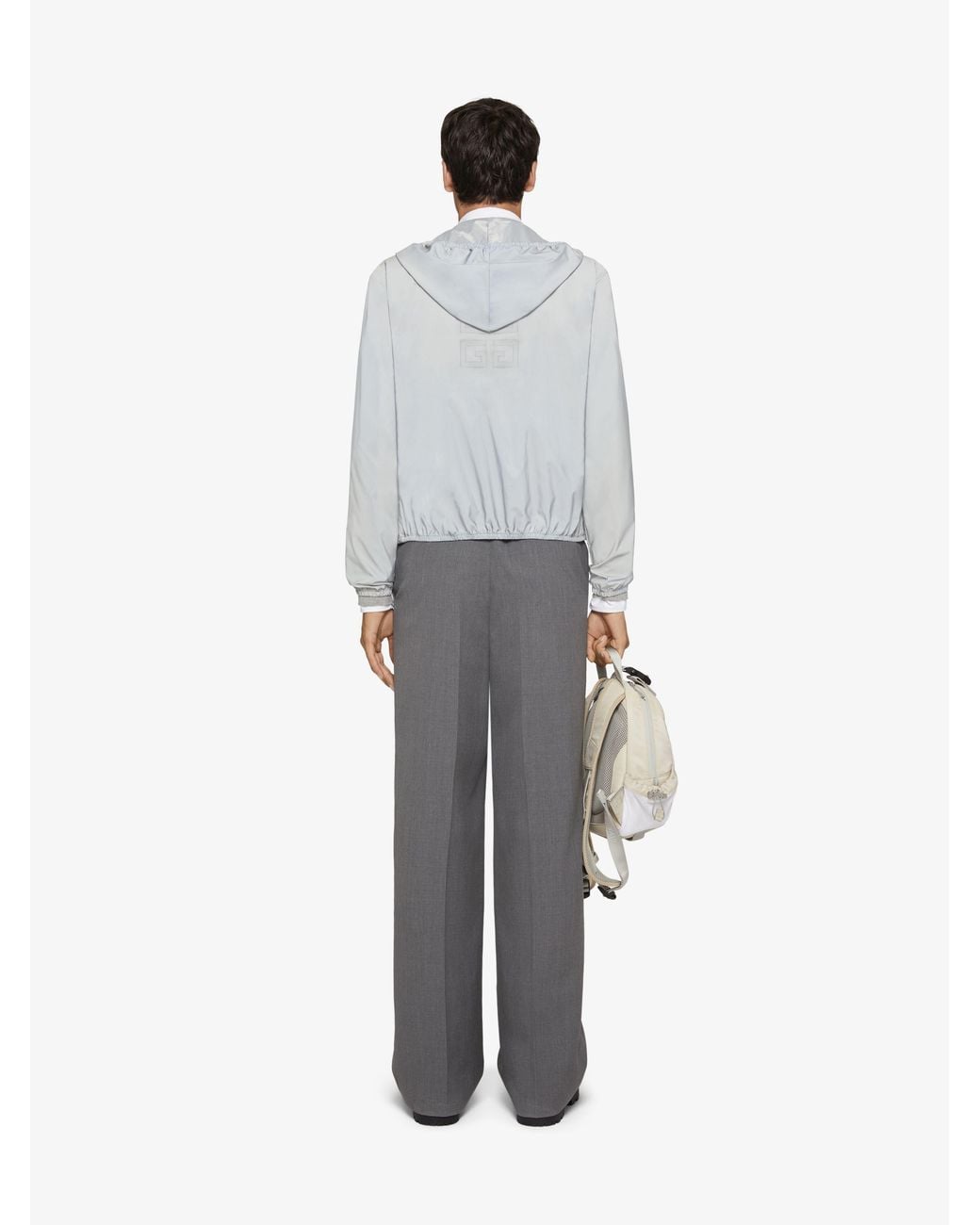 Givenchy Gray Extra Wide Pants for men