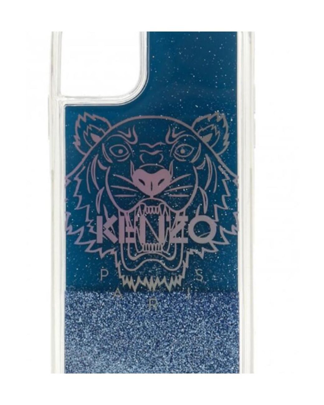 KENZO Blue Logo Phone Case for men