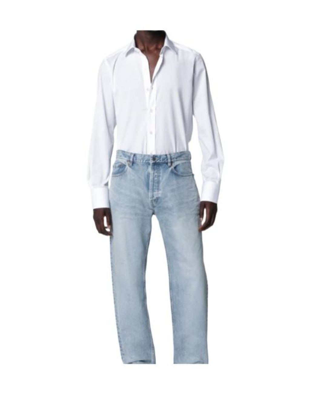 Tom Ford Blue Slim-Fit Cotton Shirt for men