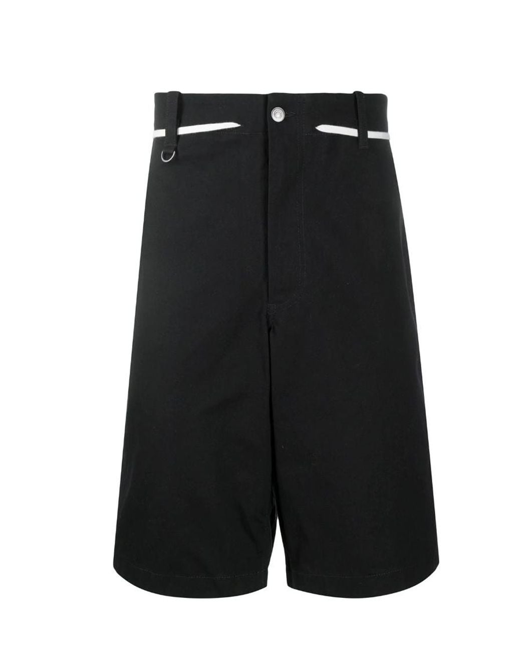 Y-3 Black Track Shorts for men