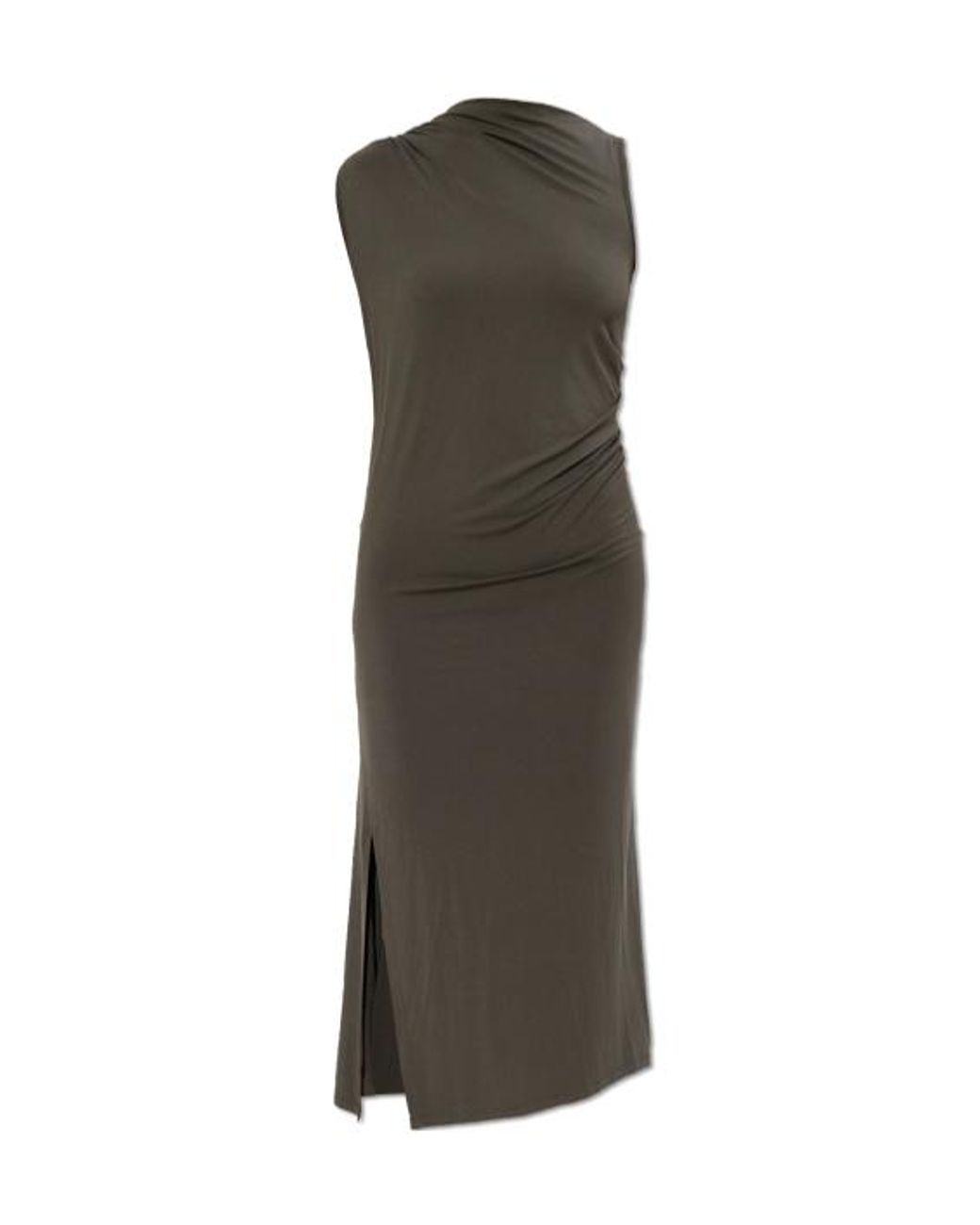 IRO Black Zahara Midi Dress
