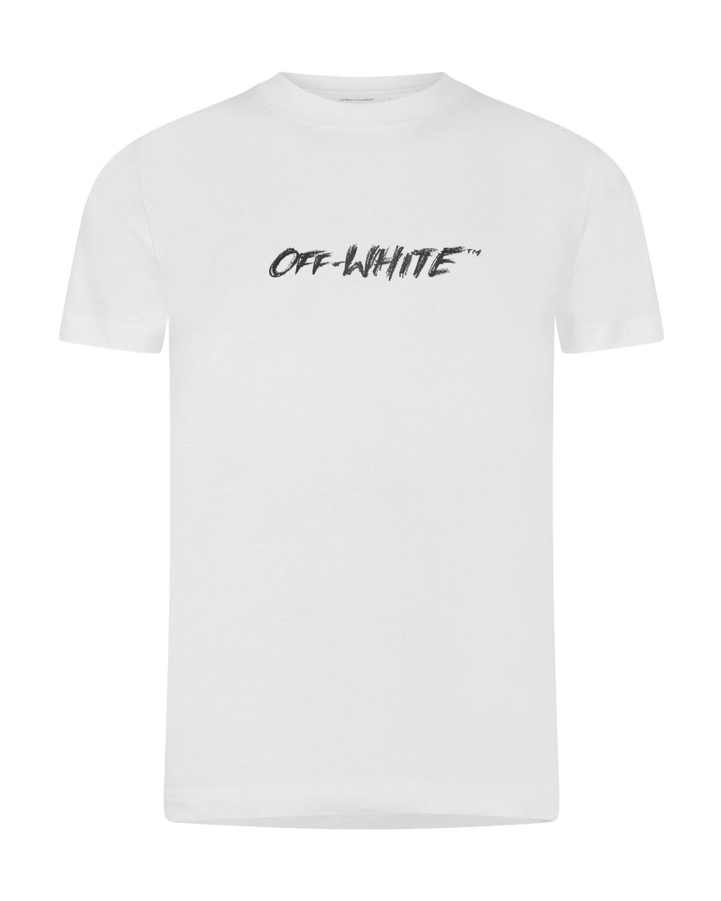 Off-White c/o Virgil Abloh White Slim Fit T-Shirt for men