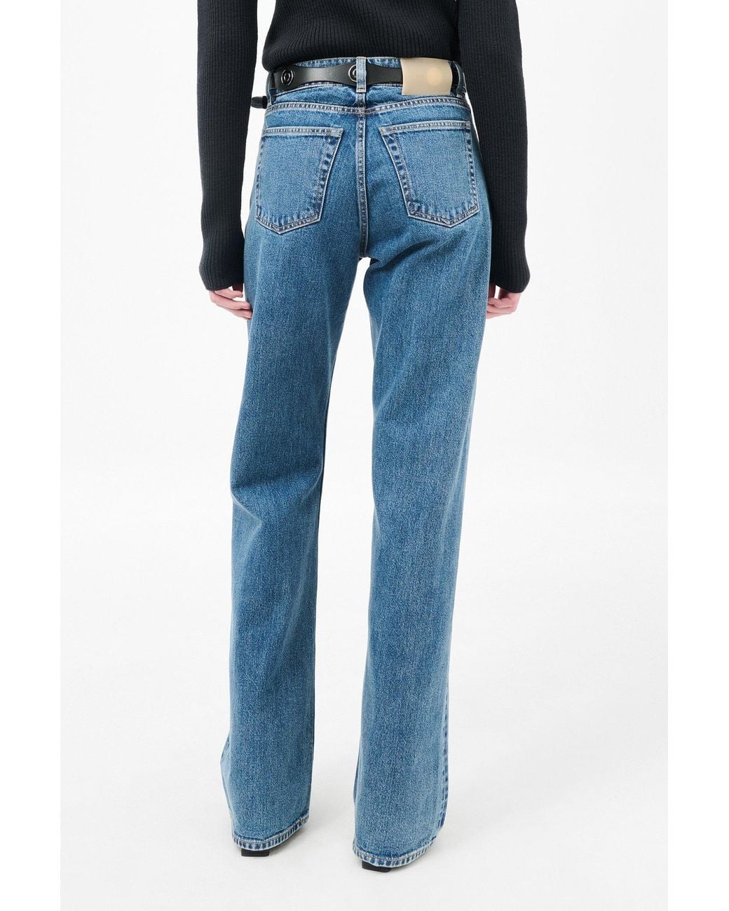 Our Legacy Blue Wata Cut Straight Jeans