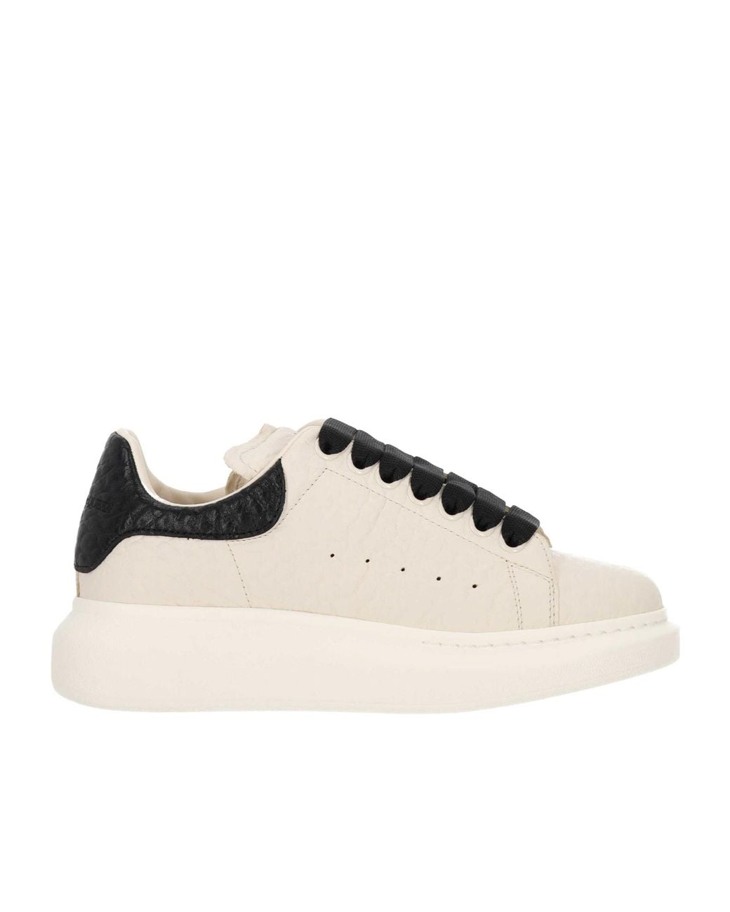 McQueen Natural Oversized Low-Top Sneakers