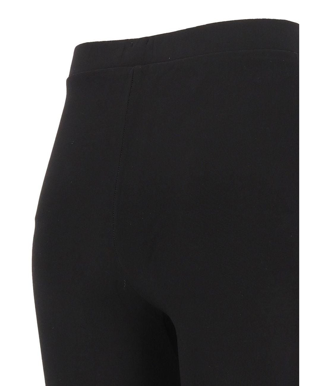 Totême  Black Elastic-Waist Leggings
