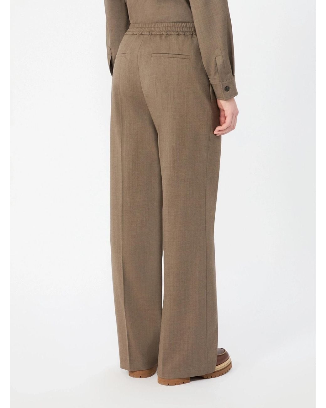 Weekend by Maxmara Brown Batavia Tailored Pants