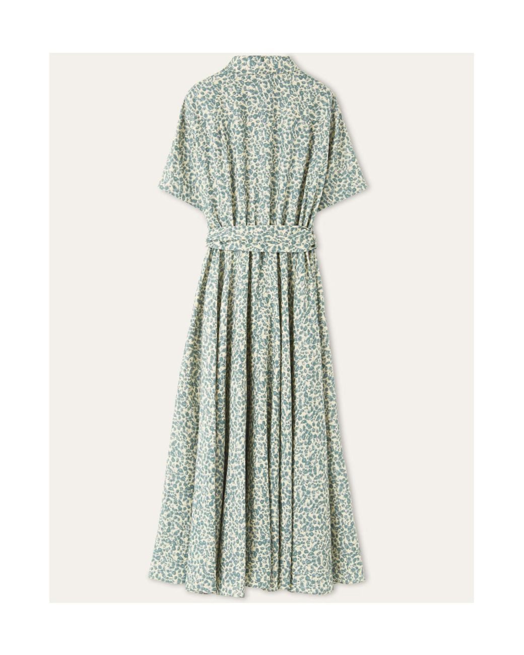 Loro Piana Green Printed Dress