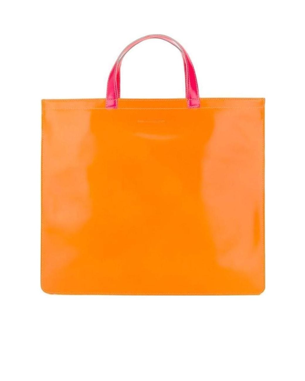 Comme des Garçons Orange Comme Des Garçons Wallet Logo Tote Bag for men