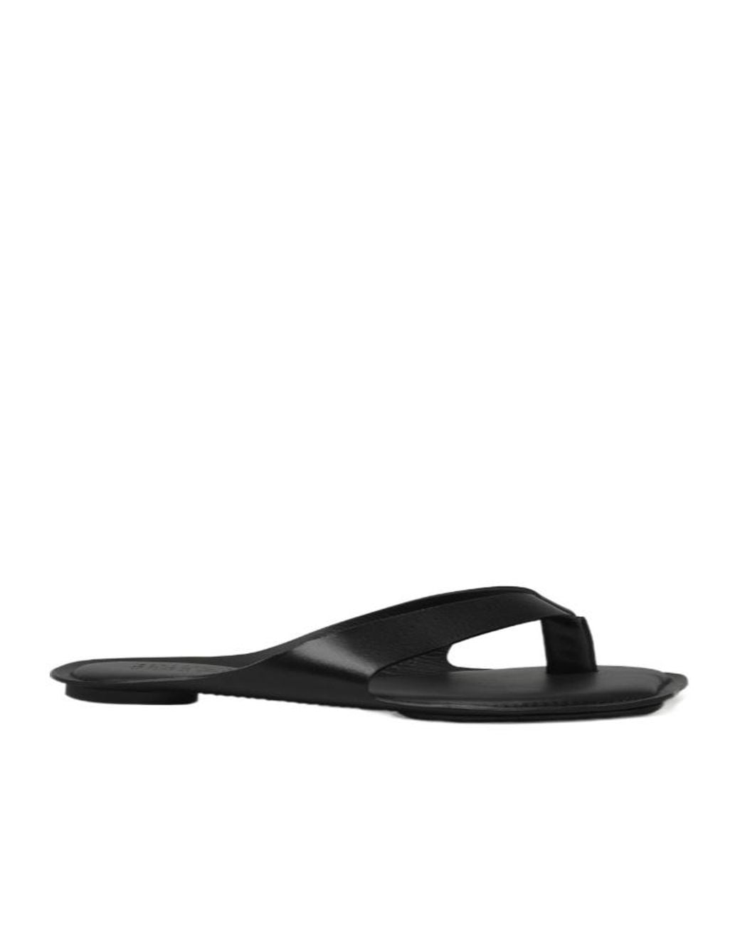 MM6 by Maison Margiela White Anatomic Thong Flip-Flops