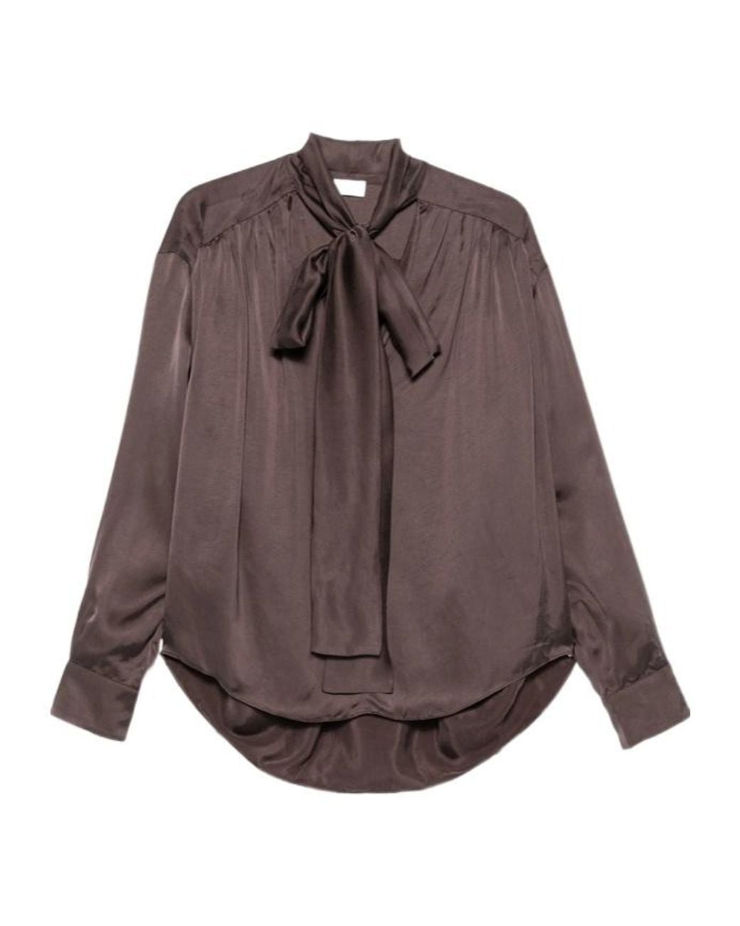 ANDAMANE Brown Long-Sleeved Shirt