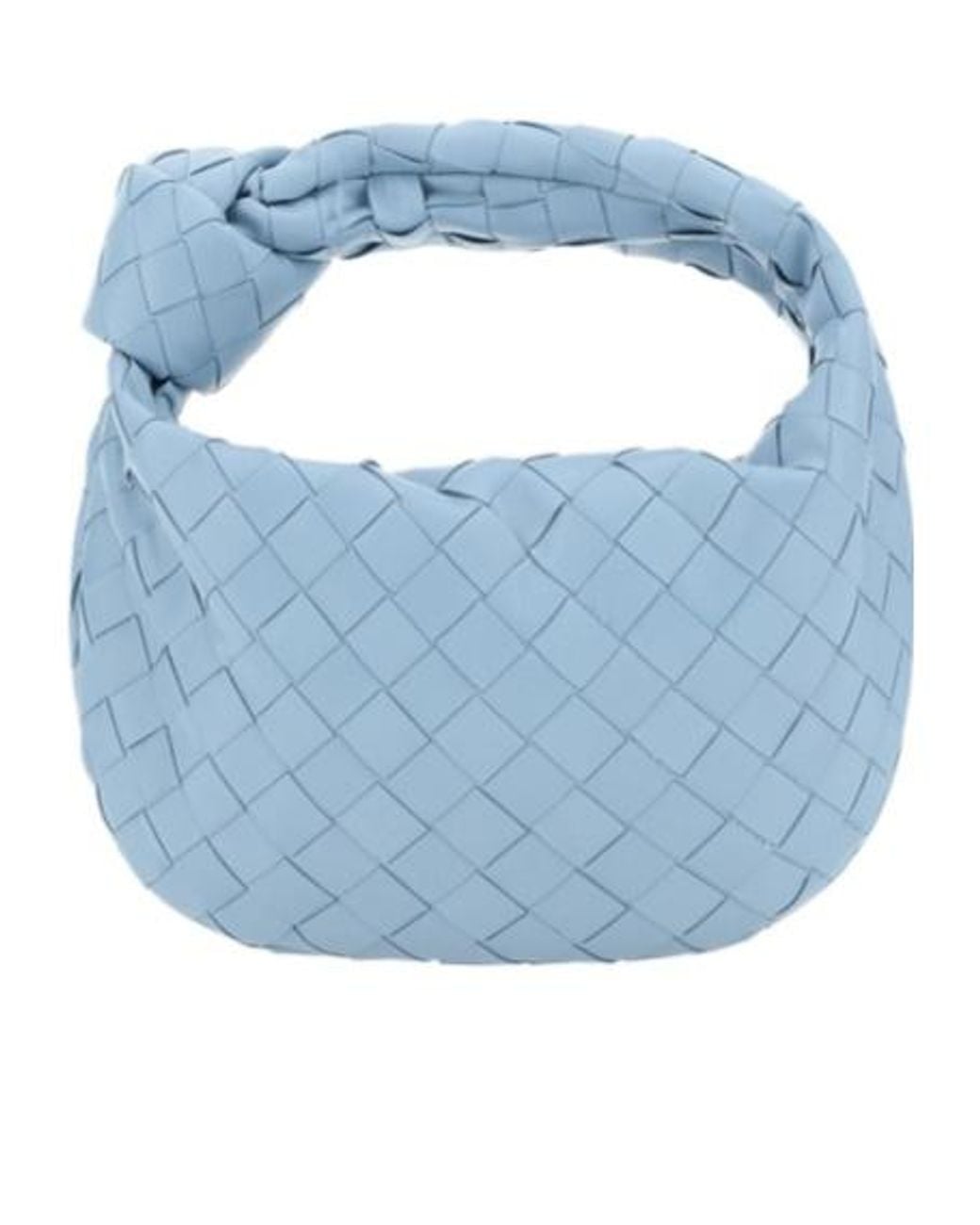 Bottega Veneta Blue Jodie Mini Tote Bag