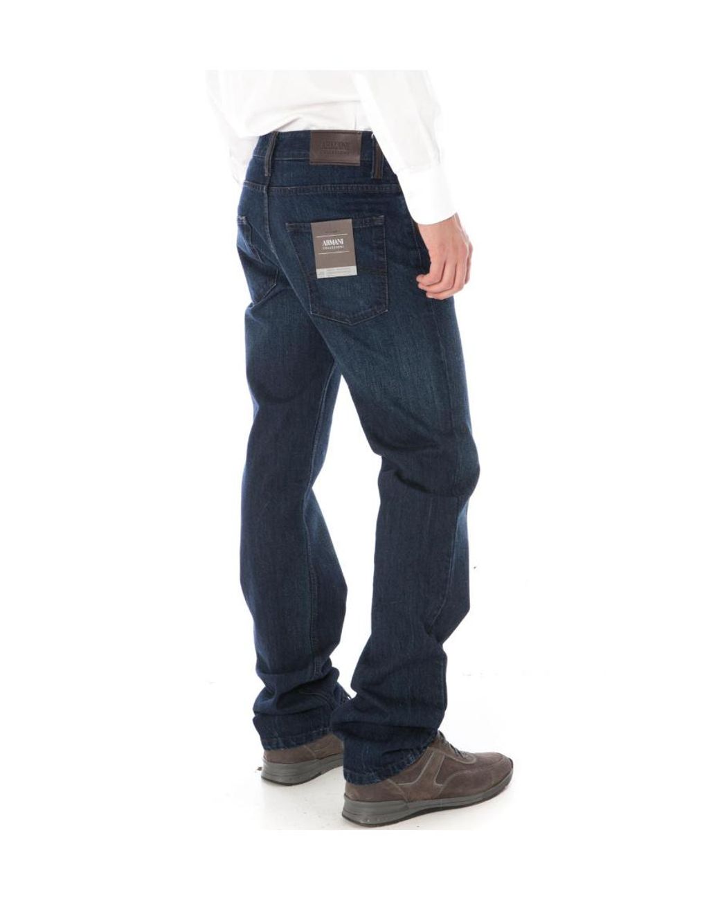Armani Jeans Blue Straight Jeans for men