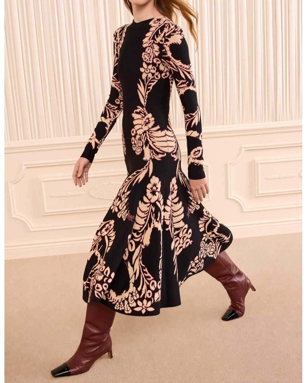 Ulla Johnson Black Nerissa Jacquard Dress