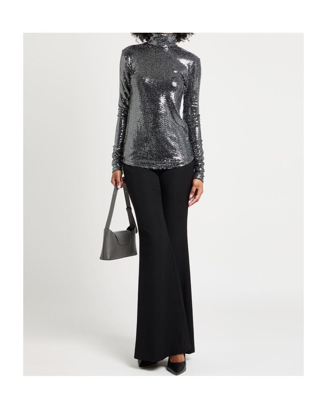 Isabel Marant Black Sequin Top