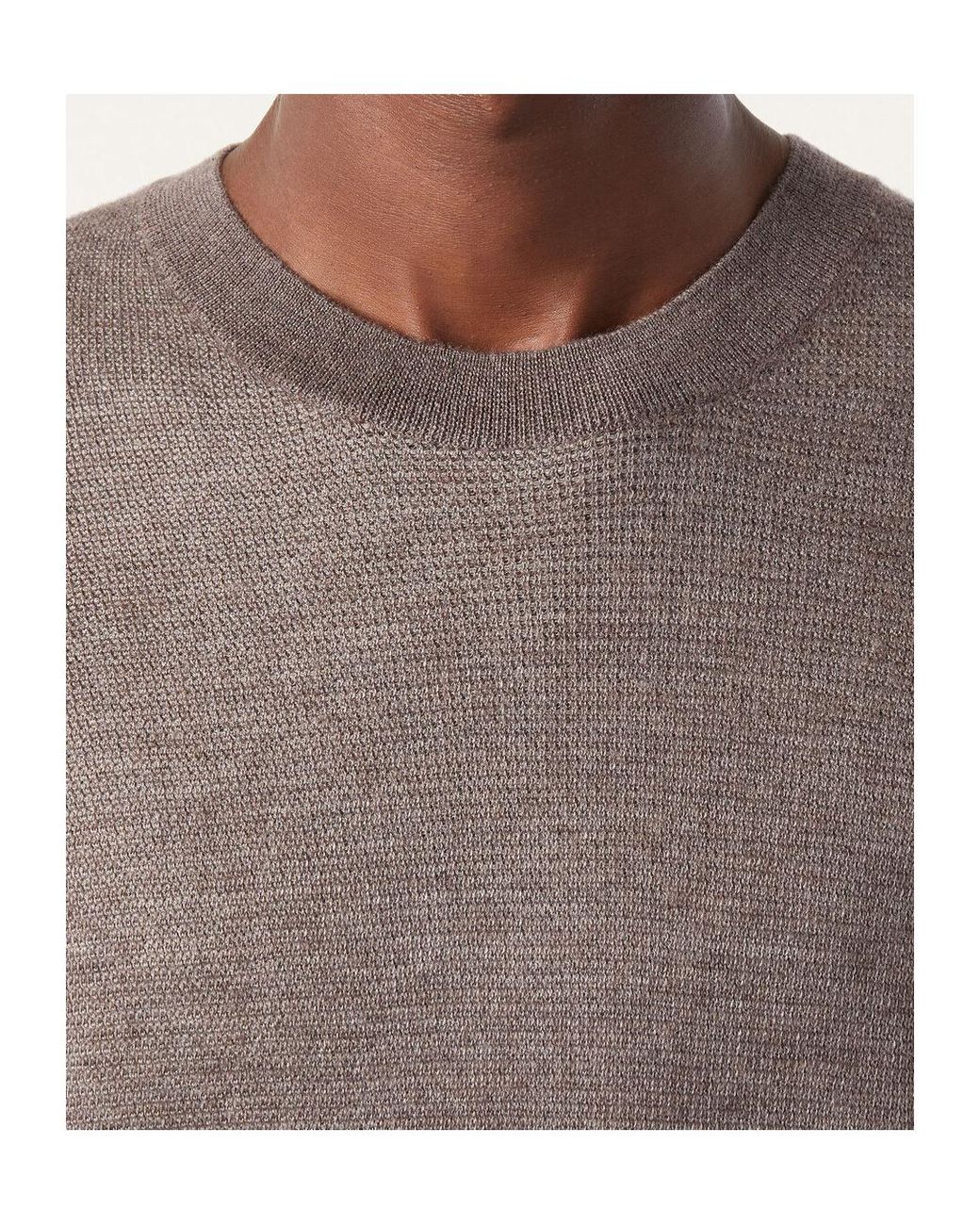 Loro Piana Gray Manipur Crewneck for men