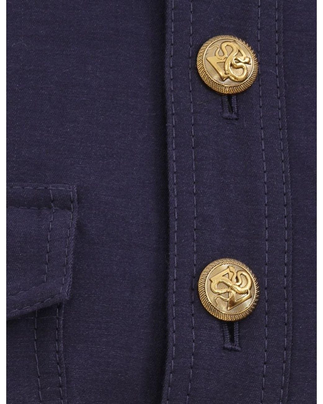 Zimmermann Blue Hypnotic Utility Jacket