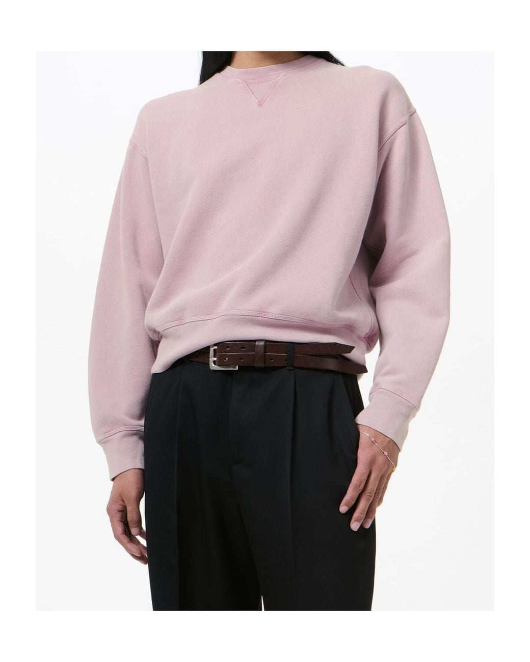 Our Legacy Pink Base Gentlemens Crewneck Sweatshirt for men