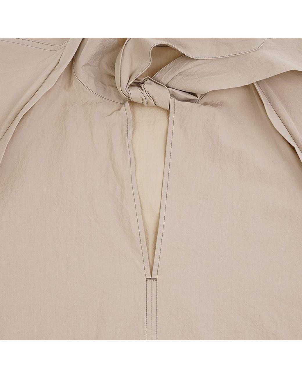 Lemaire Natural Scarf Blouse