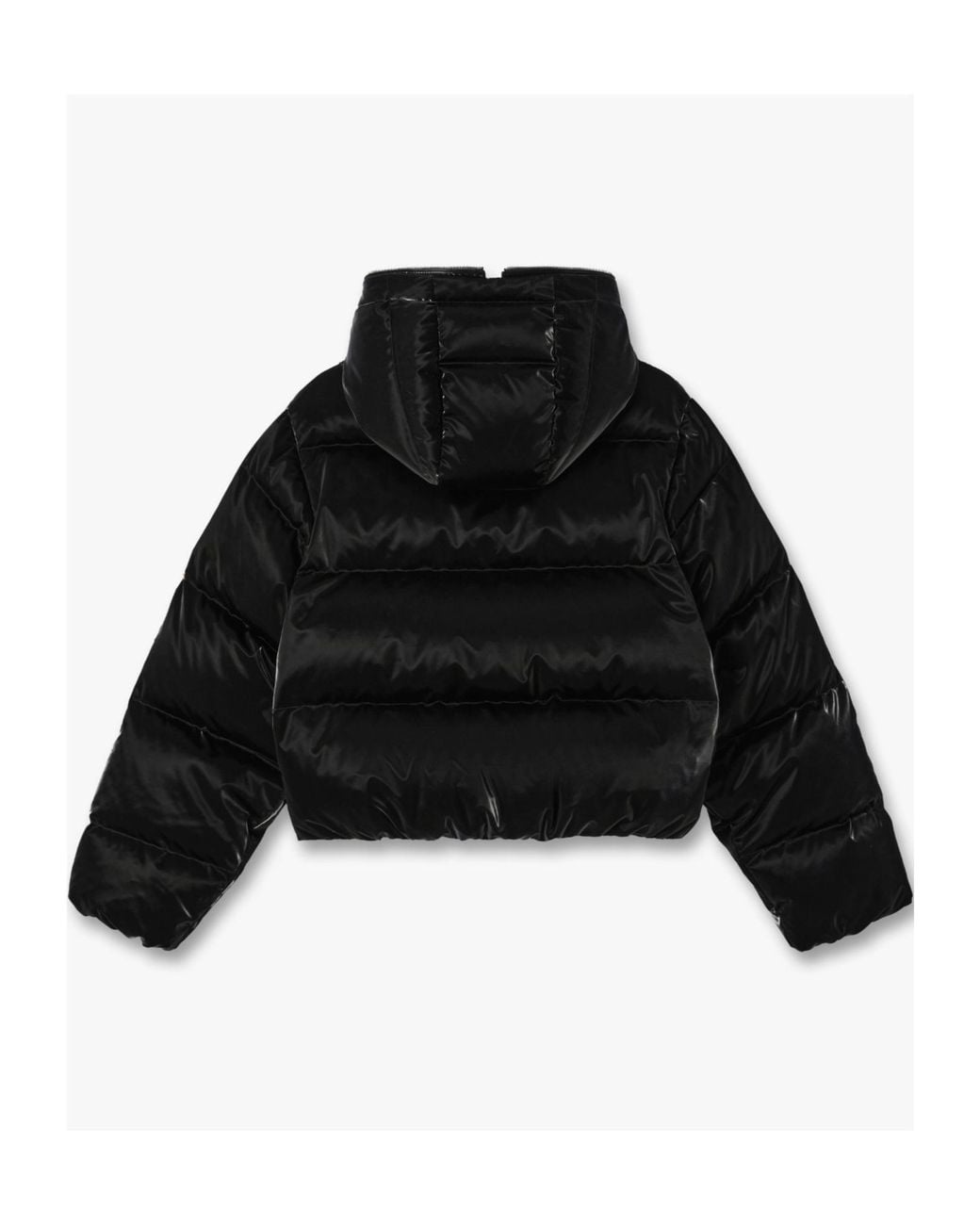 Casablanca Black Painted Short Down Jacket