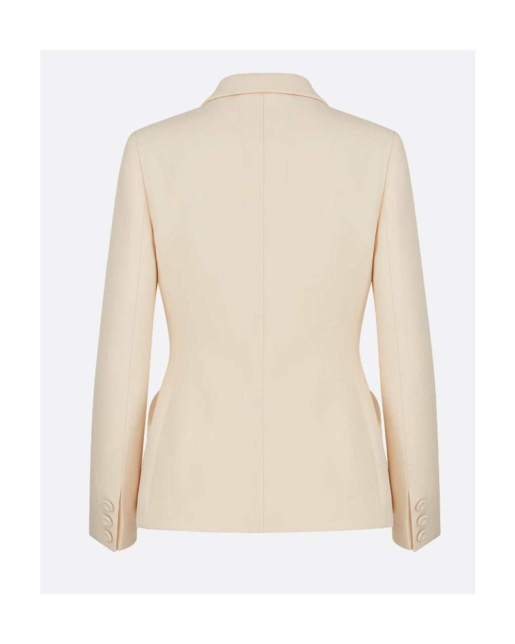 Dior Natural Christian Single-Breasted Jacket