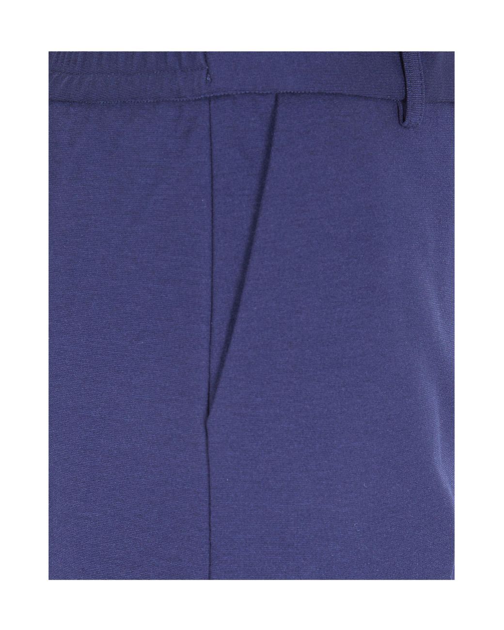 Liviana Conti Blue Danny Straight Trousers