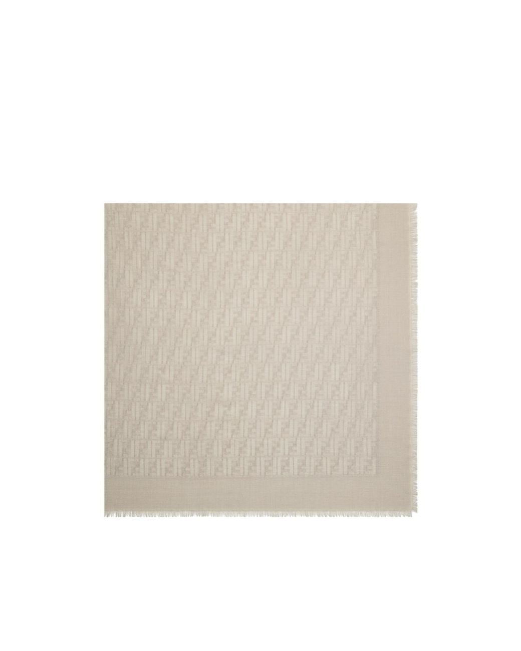 Fendi White Scialle