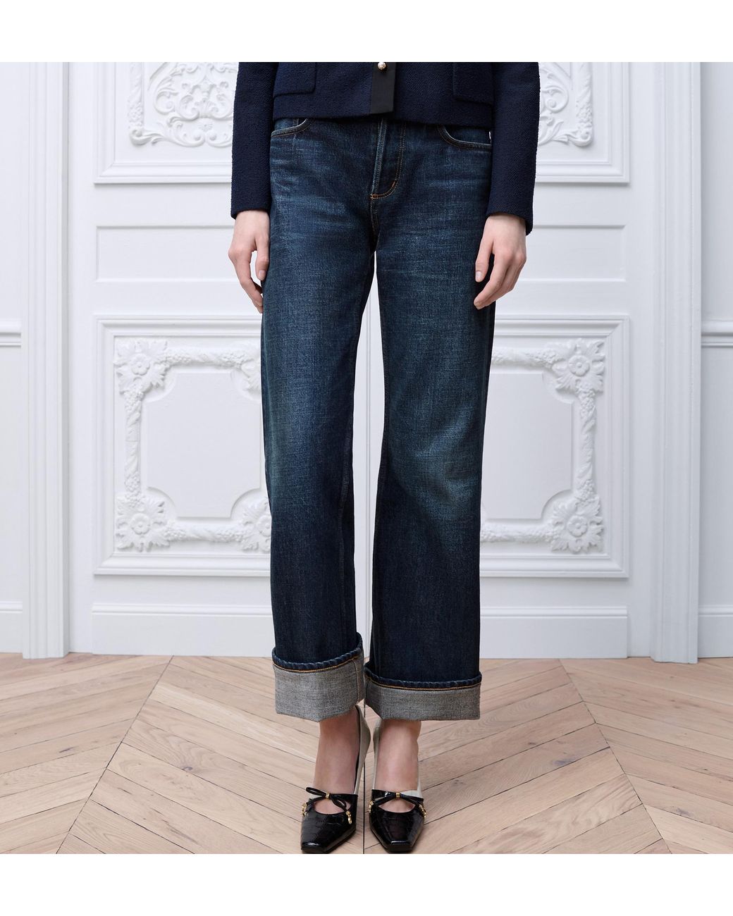 Dior Blue Flared Jeans
