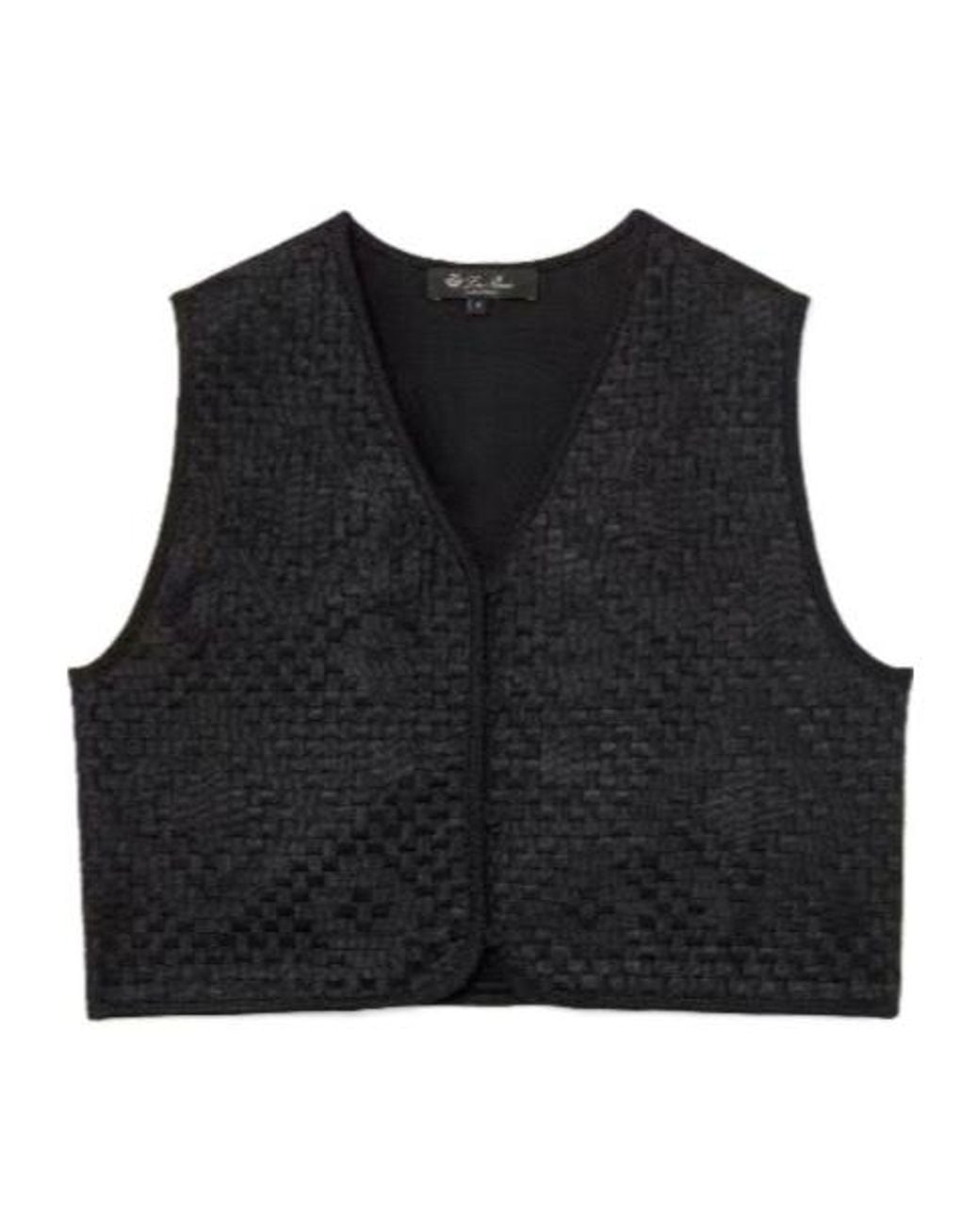 Loro Piana Black Blevio Vest