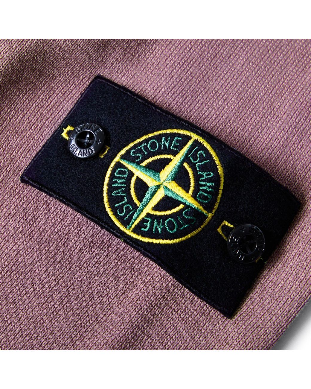 Stone Island Purple Crew Neck Sweatshirt for men