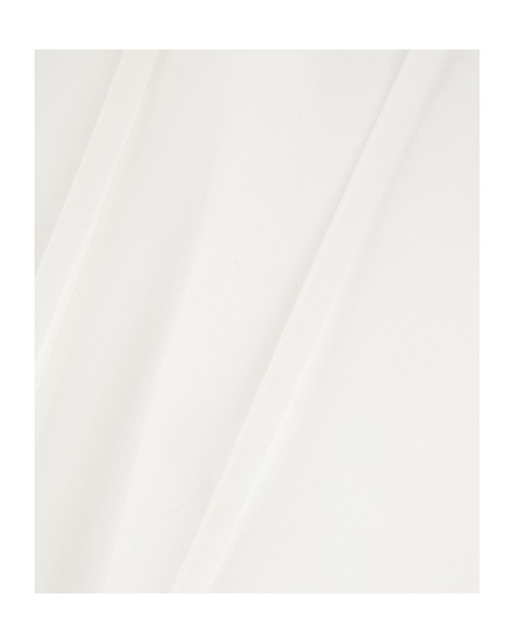 Chloé White Chloé Tie-Detailed Tunic Shirt