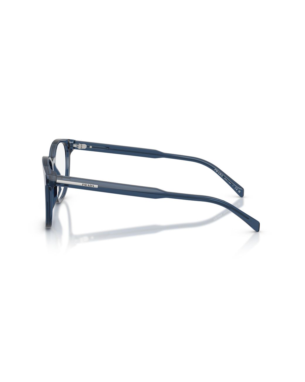 Prada Black Eyewear Square Frame Glasses for men
