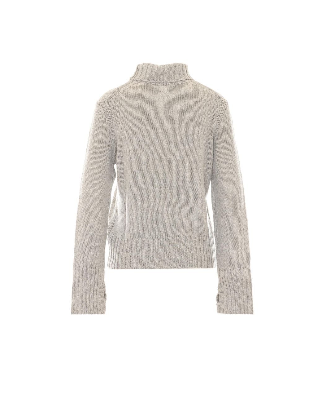 Zadig & Voltaire Gray Nalma Amour Turtleneck Sweater