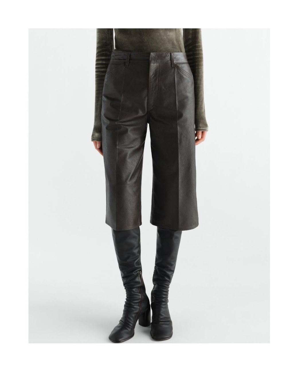 Lemaire Gray Bermuda Shorts