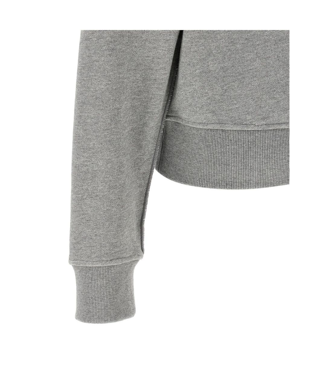 Entire studios Gray Boxy Crewneck Sweatshirt