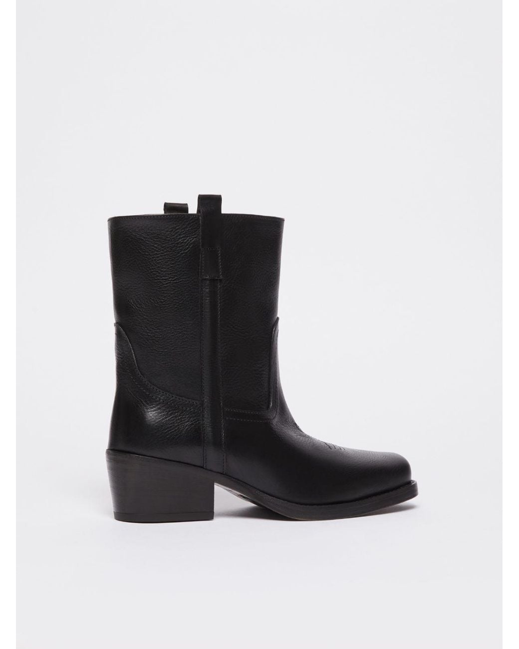 Weekend by Maxmara Black Slip-On Boots