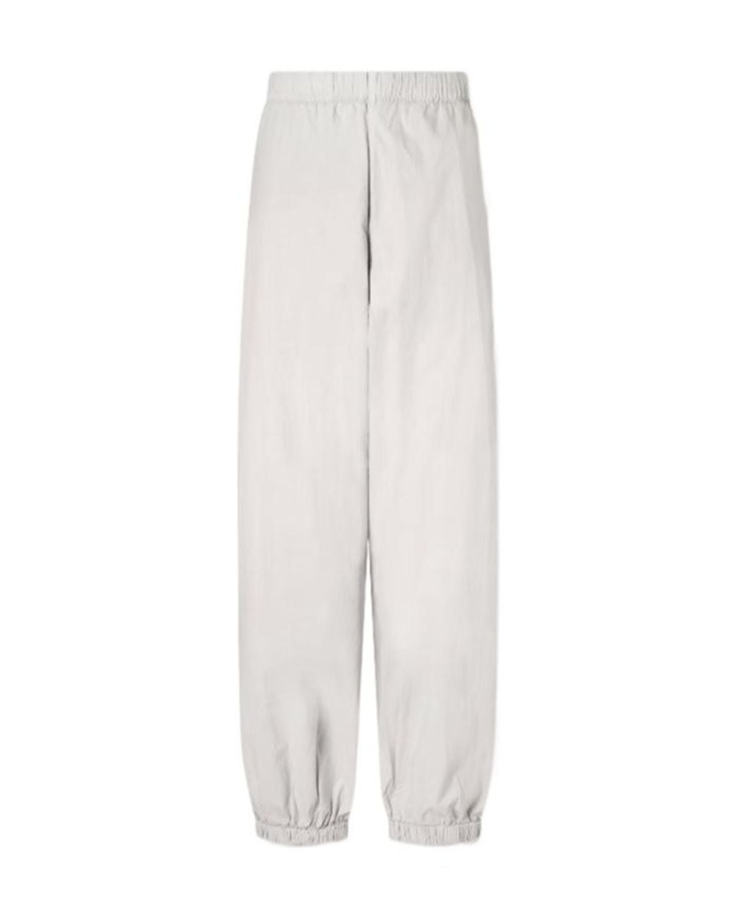 James Perse White Simple And Versatile Cotton Pants