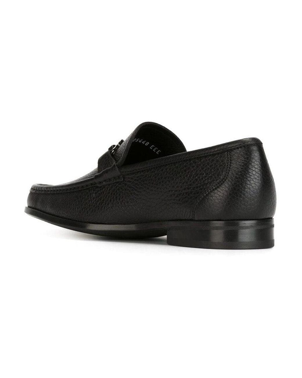 Ferragamo Black Ferragamo Gancini Ornament Loafers for men
