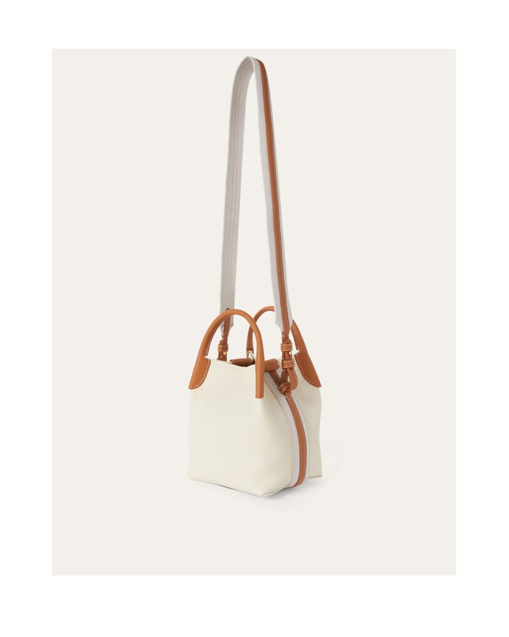 Loro Piana Natural Bale Mini Shoulder Bag