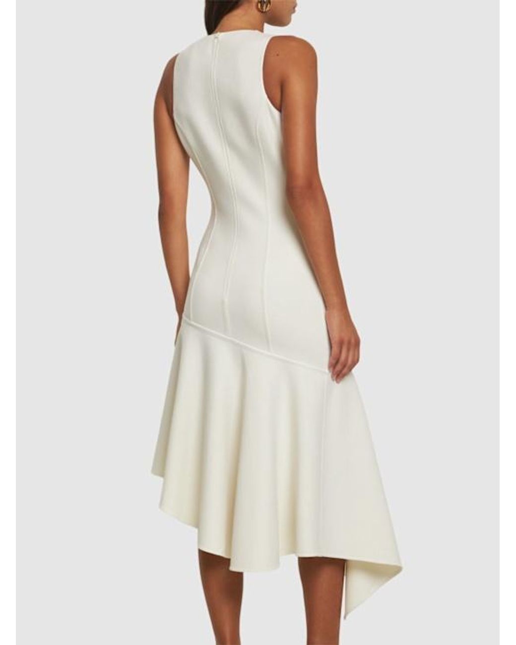 Michael Kors White Asymmetrical Dress