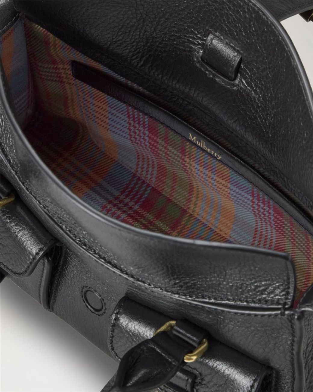 Mulberry Black Mini Roxanne Tote Bag