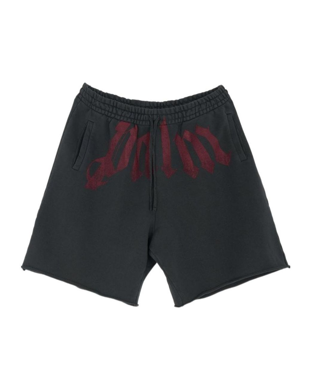 Palm Angels Blue Elastic Waist Shorts for men