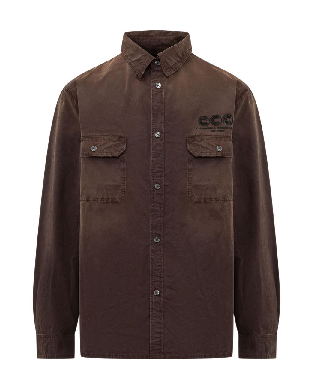 Willy Chavarria Brown Long-Sleeve Jacket for men
