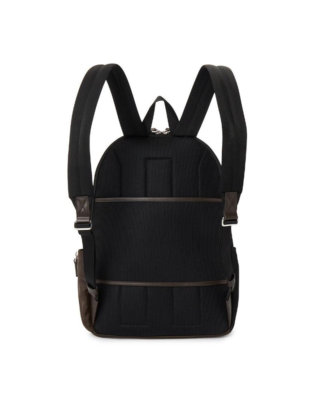 Bally Black Zippered Backpack for men
