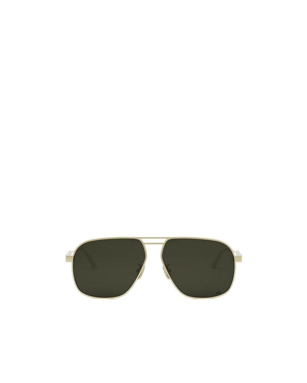 Dior Metallic Eyewear Aviator Frame Sunglasses