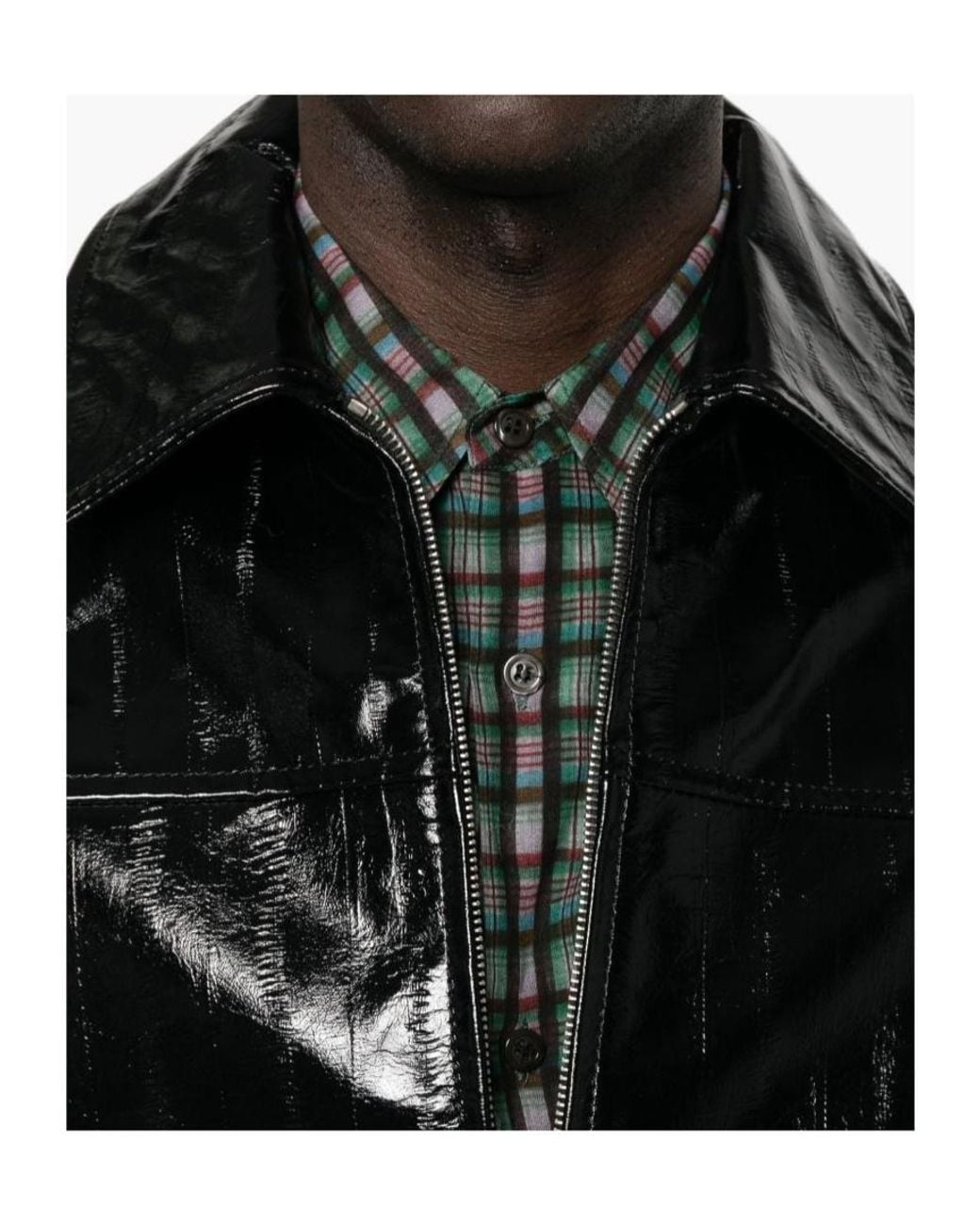 Dries Van Noten Black Zipped Jacket for men