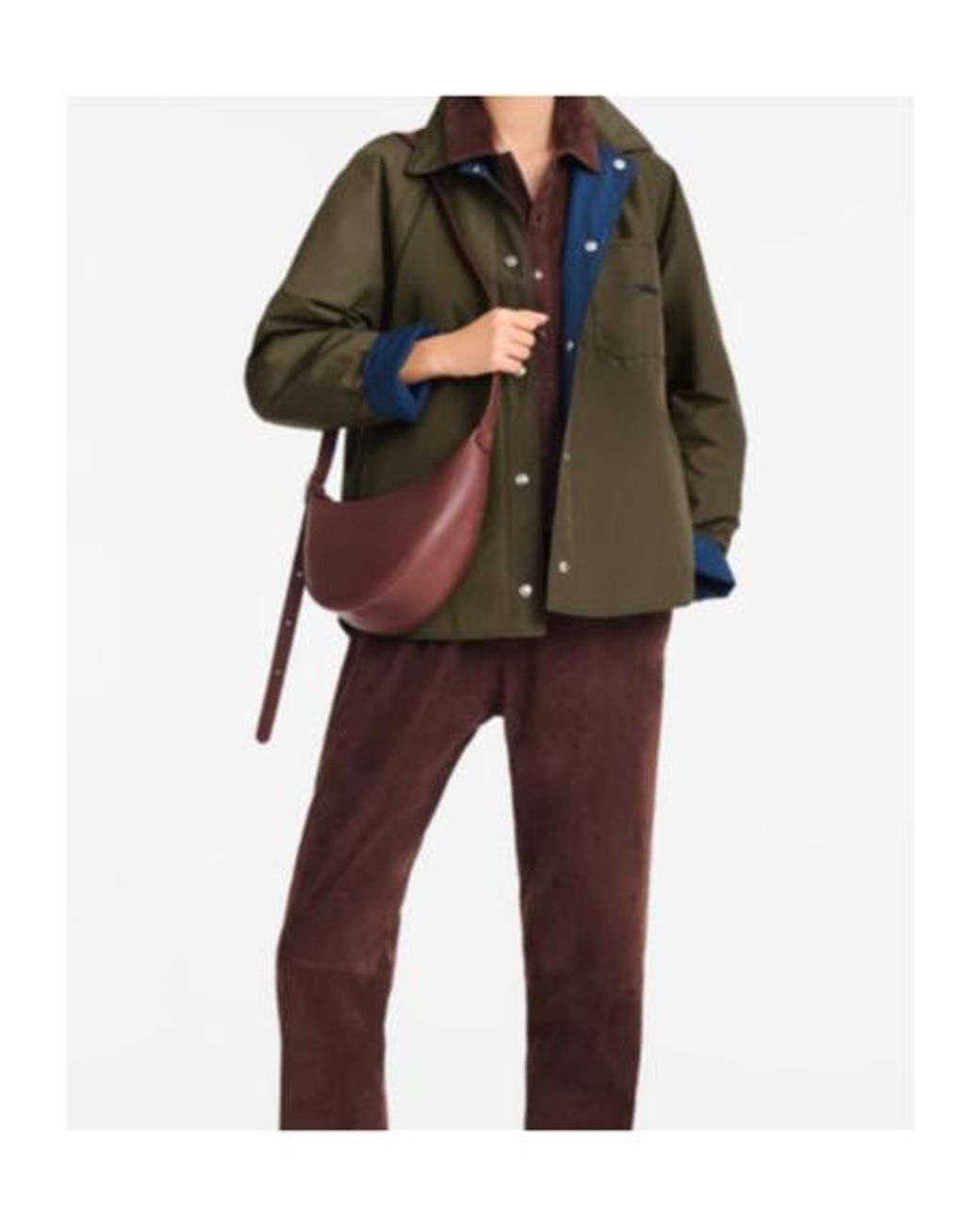 Longchamp Brown Le Foulonné S Crossbody Bag