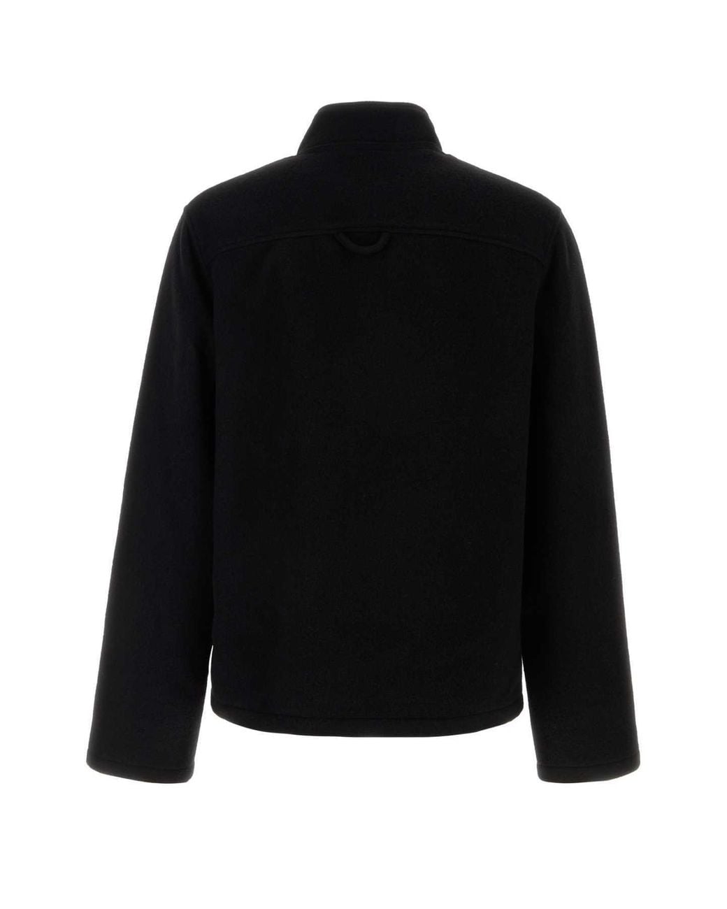 Rier Black Fleece Sweatshirt for men