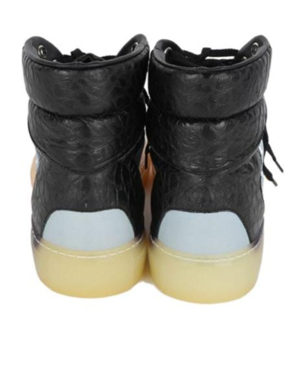Balenciaga Black Scratch S High-Top Sneakers for men